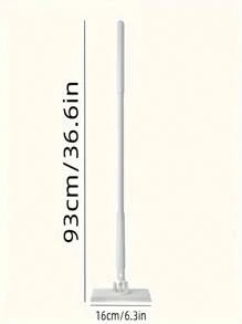 1 Quick Spin Mini Mop With 360° Rotating Head And Portable Push Handle, Easy-Twist Polyester Mop For Glass And Wall Cleaning High-Quality Stainless Steel Flat Mop With Automatic Cloth Clip - 36 Inch Removable Handle, 360° Slim Head, Suitable For Easy Cleaning Of Kitchen, Living Room, Bedroom, Bathroom Floors, Walls, Glass.