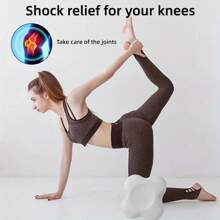 1 Packung Yoga Knieschoner, Yoga Kniekissen dicke Übungspolster für Knie, Ellbogen, Handgelenke, Hände, Kniepolster