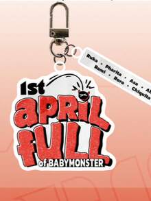 1 pieza Llavero con colgante acrílico estilo Kpop, regalo de cumpleaños para la novia - Multicolor - Ver 15