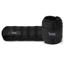 DMI 10lbs Adjustable Length Black Wrist And Ankle Weights 2 Pack - 1 - View 1