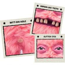 Spin Master Fuggler X   Stuffed Animal 9 Inch Funny Ugly Monster Soft Plush Toy Funny Doll Christmas Birthday Gift Child Adult Doll Toy Collection