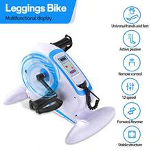 Bicicleta pedal motorizada Nimi para ejercicios eléctricos, equipos de recuperación asistida para piernas, rodillas y pies, para fisioterapia y ejercicios - Blanco - Ver 5
