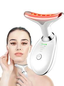 LED Micro-Current Massager Handset Firming Wrinkle Removal Device For Neck Face Skin Care Tightens And Lifts