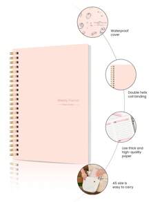 BUBU 1pc Weekly Planner Back To School Supplies