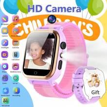 Sistema electrónico de aprendizaje educativo multifuncional para niños, consola de juegos infantil con pantalla táctil completa, juegos educativos, audiolibros, reproductor de música, linterna, reloj despertador, regalo de cumpleaños para niños/niñas