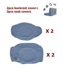 1Set/2sets Stretch RV Dinette Cushions Covers Spandex Thin Cloth Outdoor Couch Cover Restaurant Seat Covers Bench Backrest Cover RV Camper Car Decor - Multicolor - View 22
