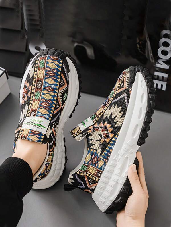 Men's Fashionable Sneakers, Thick Sole, , Street Style, Casual, Versatile,