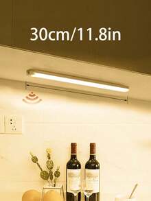 1 件 USB 可充电运动传感器小夜灯，带暖光/白光的橱柜灯，无线运动传感器 LED 灯条，LED 长感灯，卧室阅读灯，可充电磁性小夜灯，适用于厨房、卧室、橱柜、衣柜、楼梯、走廊的照明 - 彩色 - 查看 13