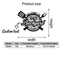 1pc Customizable Metal Barbecue Wall Decor, Rustic Outdoor Kitchen Decoration, Metal Barbecue Art Sign & Design, Perfect Gift For Dad And New Home Housewarming Gifts Birthday Graduation,Multi-Functional,Adjustable,Durable,Ornamental,Reusable,Exquisite,Adorable,High-Quality,Modern,Colorful,Cute,Comfortable,Stylish,Custom,Personalized,Unique,Ideal Gifts For Him,Ideal Gifts For Her,Home Refresh
