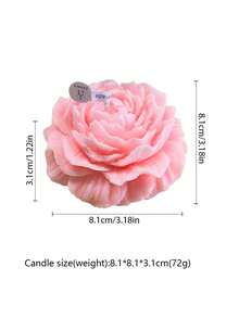 1支高级牡丹香氛蜡烛，采用天然大豆蜡基底和优质精油制成，手工浇注棉芯，可燃烧4-8小时，清洁无污染。适用于母亲节、情人节、婚礼、圣诞节、新年等庆祝活动。逼真的牡丹花造型，可用于客厅装饰、卧室香氛、节日礼物、派对氛围营造，带来舒缓的花香。 - 彩色 - 查看 16