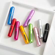 5pcs Refillable Perfume Atomiser Bottle Set, Empty Mini Perfume Travel Bottle, Portable Atomizer Bottle Refillable Perfume Spray For Traveling And Outgoing - Multicolor - View 9