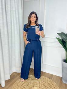 SetColor BlockCasualLinenContrast WaistPocketStriped FabricSetEveningWeddingOfficeBaby ShowerFormal & EveningPhotoshootStreetBaby Moon