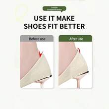 1/3/5 Pares de plantillas transparentes para tacones altos - Multicolor - Ver 3