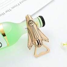 1 pieza/5 piezas, Abrebotellas de avión interesante, abrebotellas de vino de metal de diseño creativo, regalo de aviación para pilotos - decoración de avión - regalo para veteranos - caja de regalo abrebotellas de cerveza en forma de avión - abrebotellas portátil, diseño integrado fácil de limpiar. Decoración personalizada, excelente regalo de viaje, regalo navideño ~ ¡Adecuado para diversas ocasiones!