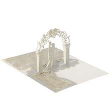 1 件婚礼请柬、三维婚礼贺卡、贝壳、剪纸、节日派对请柬、闪光纸、粉末订婚请柬夏季生日礼物海滩返校学校用品房间装饰 - 彩色 - 查看 9