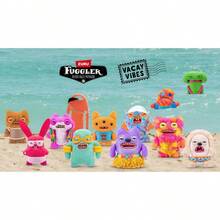 Spin Master Funny Ugly Monster Official Genuine 9 Inch Vacay Vibes Series Plush Toys Simulate Teeth Ugly Cute Monster Adult Interesting Doll Perfect Gift For Collection Birthday - Sketchy Squirrel (Pink) - View 5