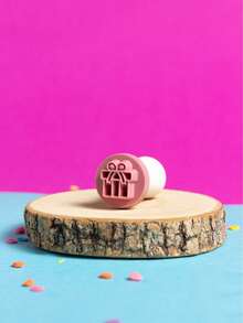 Kit Carimbos Parabéns Aniversário Festa Para Marcar Docinhos Brigadeiros Massas Blue Star