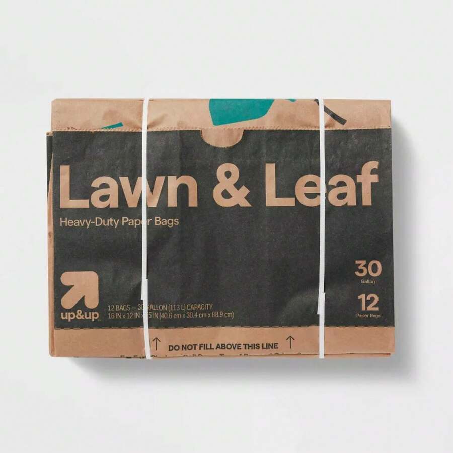 Lawn And Leaf Paper Garden Refuse Bags - 12ct - Up&amp;Up ™ | SHEIN USA