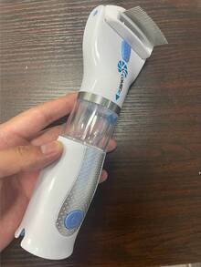 USB 充电式电动宠物除蚤梳，狗狗专用除蚤刷梳 - 白色 - 查看 6