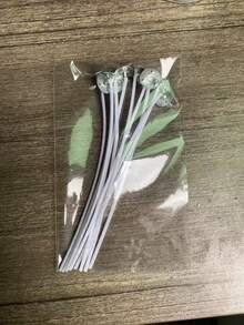 一次性蜡烛芯架，7 孔木棒烛芯架，适用于 DIY 蜡烛制作用品、生日、毕业典礼、婚礼礼物