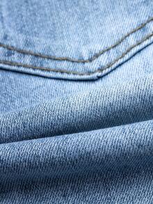 Celana Pendek Denim Anak Muda - Medium Wash - View 11