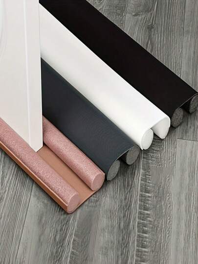 1 peça de borracha de alta resistência e vedação de fundo de porta feita de tecido - vedação de vedação de fundo de porta à prova de som e economia de energia, adequada para porta de quarto - vedação de fundo de porta à prova d'água de 36,61 polegadas