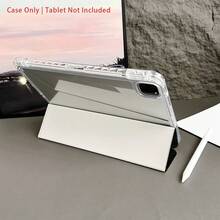 一款黑白猫咪图案保护套，专为喜爱甜美可爱风格的用户设计，带有笔槽，兼容 iPad 10.9/10.2/iPad Air 第五代/iPad Pro 11/第十代/9.7/iPad Air 2/iPad（第七代）/iPad（第八代）/iPad Air 4/5/iPad Pro 11/iPad 第十代 10.9 英寸（2022 年款）/iPad Air 13（M3 2025 年款）/iPad Air 11（M3 2025 年款）/iPad Air 11（A16 2025 年款），具备自动睡眠/唤醒功能。 - 無色 - 查看 10