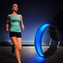 Fluorescent Bracelet 3-Speed Temperature Mode Adjustable Suitable For Night Cycling Walking Running Fitness Sports Accessories