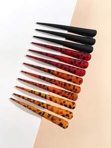 10pcs Large Alligator Hair Clips For Styling & Sectioning - Matte Finish, Non-Slip Grip, Plastic - Perfect For Thick & Thin Hair Claw Clips Hair Claws Hair Barrettes, School Stuff, Hair Accessories, Head Accessories, Hair Accessories For Women, Hairpin - Multicolor - View 9