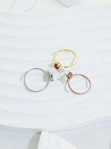 S925 Sterling Silver Custom Birthstone Ring With Faux Pearl - A Delicate And Personalized Gift For Lovers, Friends, Or Family. Perfect For Birthdays, Anniversaries, Valentine's Day, Or Any Memorable Occasion.