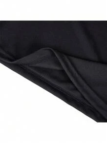 1 Stück schwarzes Priester-Kostüm für Erwachsene, Männer Geistlicher Minister Robe Horror Rollenspiel Outfit mit Kreuz für Halloween