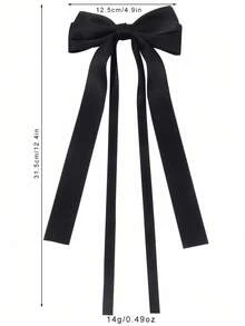 VBOOR 3/24/27件套涤纶蝴蝶结星星发饰套装，优雅公主风发夹，适合女孩，黑/白/粉三色可选，可爱Y2K美学发饰，日常佩戴、上学、大学、送礼佳品，蝴蝶结，头饰，情人节饰品 - 彩色 - 查看 16