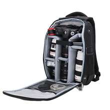 New Waterproof Camera Bag, DSLR Camera Bag, Mirrorless Camera Bag, Dual Shoulder Camera Backpack For Photography - Multicolor - View 3