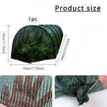 10ft 2-In-1 Portable Greenhouse And Cold Frame Garden Shade Net - Quick Release, Shading And Heat Protection Net For Vegetables And Plants, Frost Cover For Garden Animals And Plants - View 7