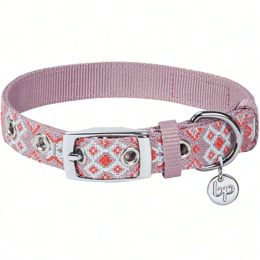Southwestern Pattern Polyester Webbing Dog Collar For Pets | SHEIN USA