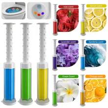 3/6 Toilet Cleaning Gel, Random Color Printing Toilet Gel, Floral Toilet Deodorization Gel, Toilet Cleaner, Deodorization Gel, Bathroom Air Freshener, Toilet, Bathroom, Kitchen Washbasin Cleaning Supplies For Returning To School Supplies (Mixed Fragrance)