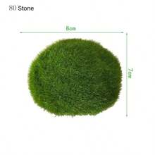 Simulation Moss Stone Simulation Moss Stone Shooting Props Landscaping Decoration Ornaments Micro Landscape Layout Wall Setting,Fake Plants