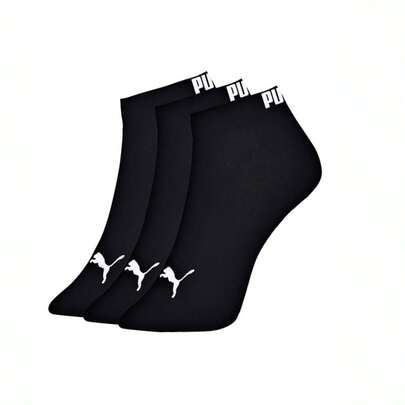  Kit 3 Pares Meias Cano Curto Sapatilha Puma Feminina 4725