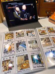 1 pezzo Album fotografico da 3 pollici, può contenere 84/120/160/240 foto, cartoline, biglietti, tessere di riconoscimento, carte bancarie, libro di memorie, articoli per il ritorno a scuola, forniture scolastiche