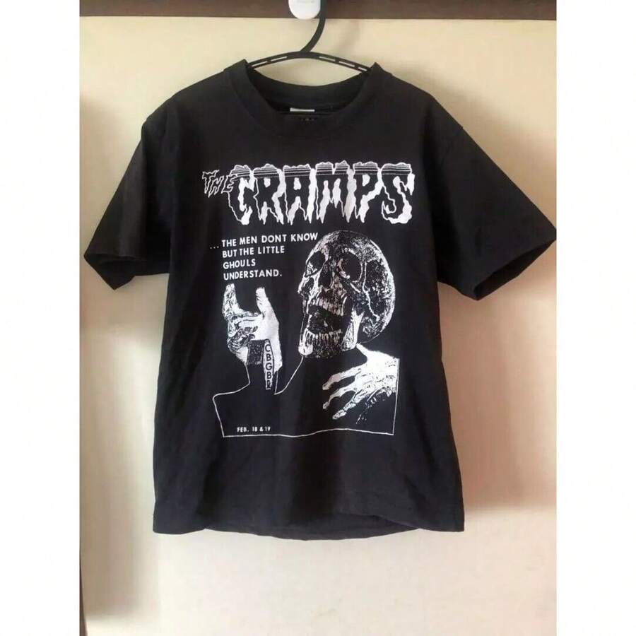 Design T-Shirt, The Cramps Punk Rock Band, Classic Fit S-3XL - màu đen - Xem 1