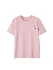 Vintage Gymnastics Themed Graphic Tween Girl Short Sleeve Oversized T-Shirt, Casual Street Wear For Spring/Summer, Suitable For Kids' Outdoor Activities And Play, Easy Care - Pink - View 3