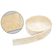 1 卷 90.55 英寸自粘式踢脚线、墙角装饰条、门框边缘保护条、家居装饰加固条、装饰性边框