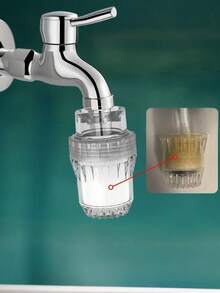 Faucet Filter Splash Proof Shower Head, Kitchen Household Water Purifier Suitable For Students Dormitory And Apartments - Multicolor - View 1