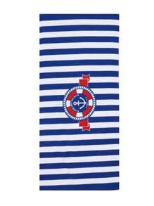 Dickhandtuch aus Frottee, hochabsorbierend, Strandtuch, Erwachsenen-Badetuch mit Digitaldruck, schnelltrocknend, Strandutensilien, Strandaccessoires, Schwimmhilfe