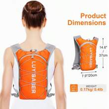 Running Vest Backpack Phone Holder , Reflective Vest For Men And Women,Lightweight Running Hydration Vest Phone Pouch, Durable Running Cycling Camel Hydration Backpack(Without Bladder)