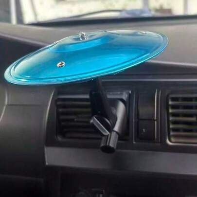 1 件随机颜色汽车碰撞铙钹通风口装饰挂饰