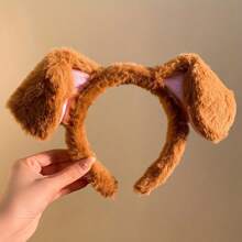 1 Stück süßer Hund Ohren Haarreif, Cartoon Tupfen Welpen Haarspange, niedliches Haustier Hund Haaraccessoire