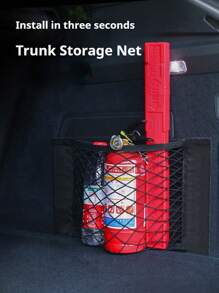 Filet de rangement auto-agrippant pour coffre de voiture, organiseur de chargement, accessoires d'intérieur de voiture