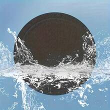 1/4件装沐浴磨砂巾，温和泥土配方，增强身体磨砂效果，无痛易用涤纶材质，个人护理沐浴用品 - 黑色 - 查看 5