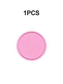 1pc/2PCS Car Cup Coaster, Cup Holder Insert Coasters,Universal Auto Non-Slip Cup Holder Embedded In Ornaments Silicone Coaster, Car Interior Accessories Mat,7cm/2.75 Inch Soft Rubber Pad Set Round Auto Drink Coaster Car Interior Accessories